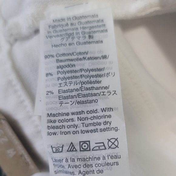 High-Waisted White Skinny Jeans - Picture 8 of 12